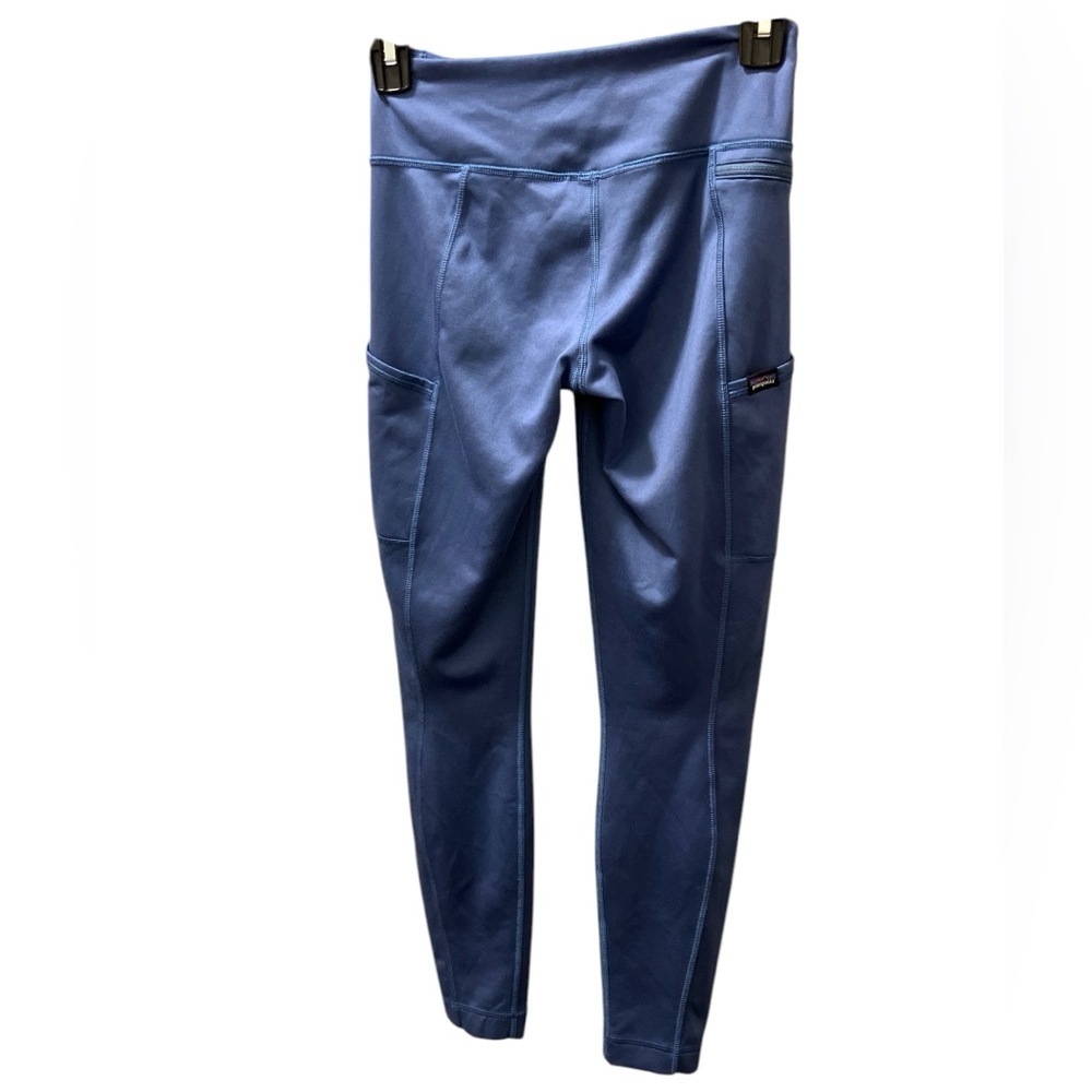 Patagonia Pack Out tights mid rise pocket leggings size XS - smolder blue - Picture 2 of 6